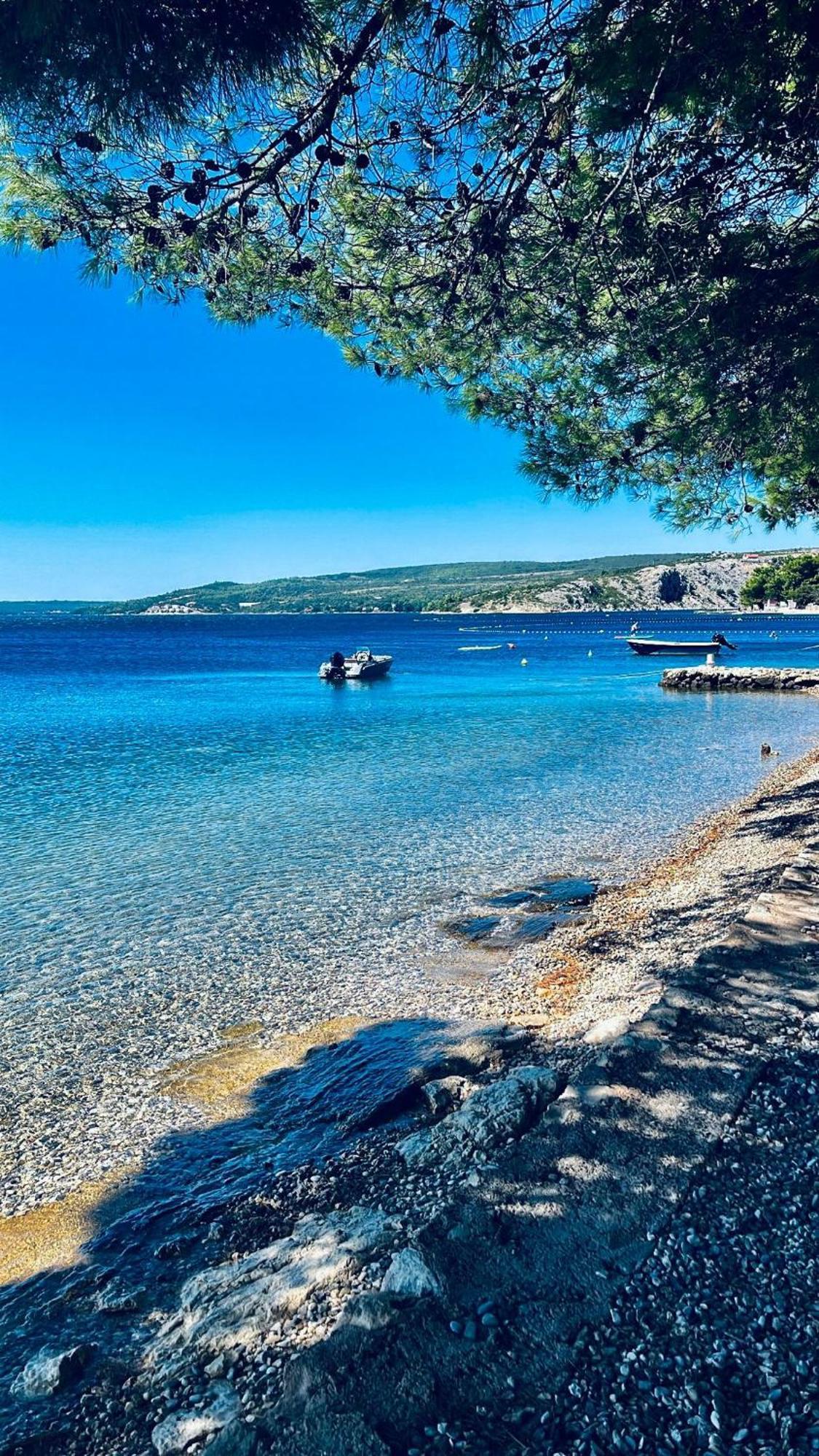Modern Seeview Apartment Maslenica With Free Wifi, Free Parking, 300M From Beach Kültér fotó